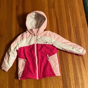 Swiss tech girls ski coat. Sz 4-5.